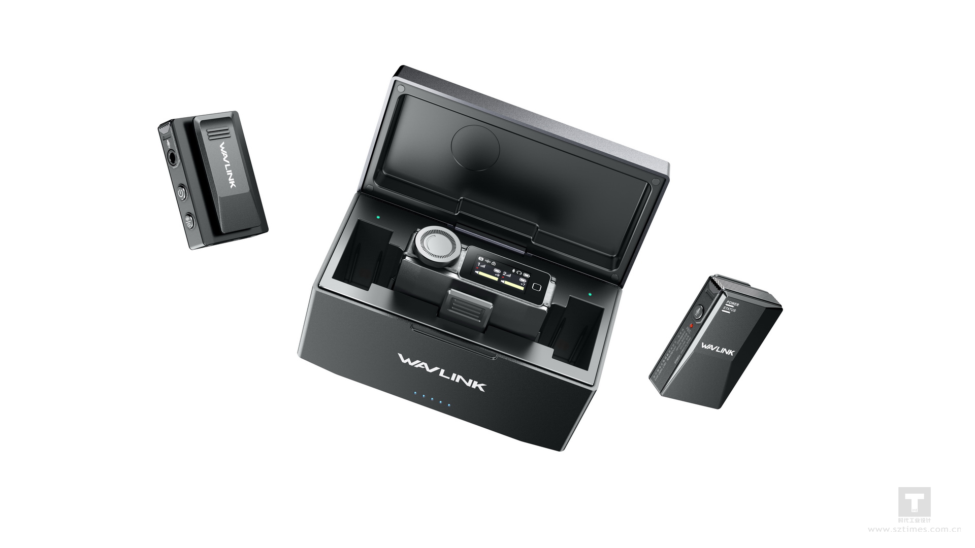 领夹麦克风工业设计、深圳领夹麦外观设计、深圳工业设计公司、深圳专业的音频产品设计公司